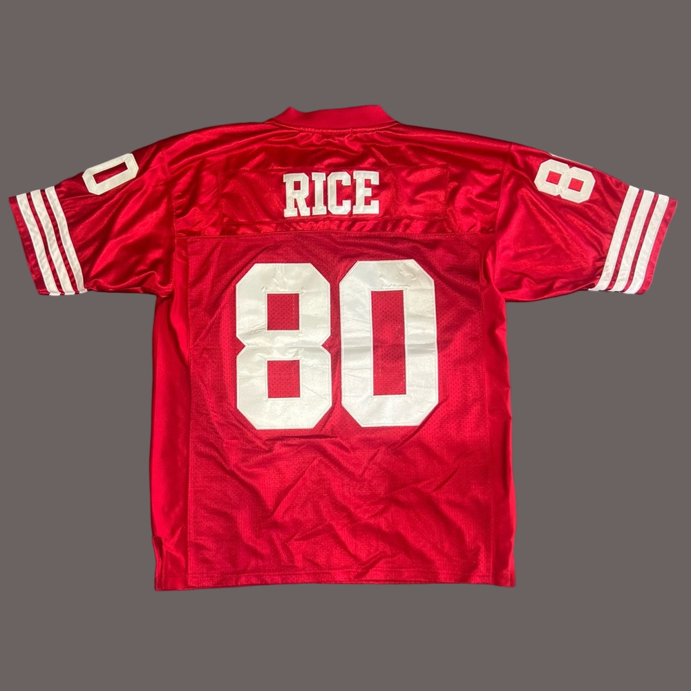 Jerry Rice San Francisco Forty Niners Vintage Mitchell & Ness Football Jersey